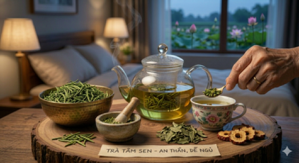 Các bài thuốc từ tâm sen giúp ngủ ngon, an thần sâu giấc hiệu quả